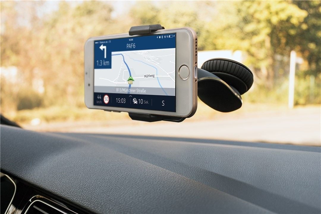 Supporto da Auto per Smartphone Universale con Ventosa - Goobay I-SMART-VENT45