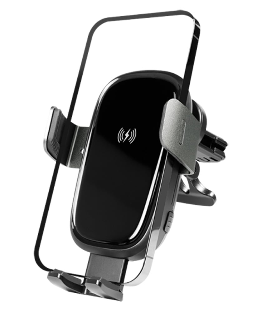 Supporto da Auto Ricarica Wireless per Smartphone da Presa d'aria - Logilink I-SMART-WRL277