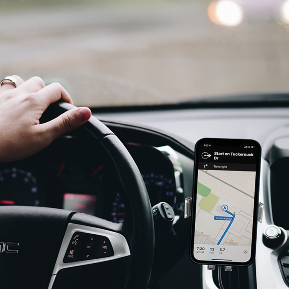 Supporto da Auto Ricarica Wireless per Smartphone da Presa d'aria - Logilink I-SMART-WRL277