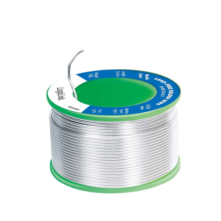 Lead-Free Solder Wire in Roll 0,56mm 100g - Logilink I-ST-10056LF