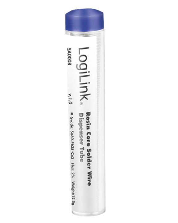 Tin in Dispenser ø 1 mm Lead-Free with Silver Copper 0,7% 12,5g - Logilink I-ST-1251LFS