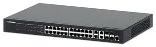 Switch 24p Gigabit Ethernet PoE+ con 4p Combo Base-T/SFP - Intellinet I-SWHUB 24GP44