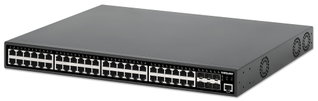 Gigabit Ethernet PoE+ Switch 48 Ports Layer2+ Managed 6 Slot 10GbE - Intellinet I-SWHUB 48GP6-45W
