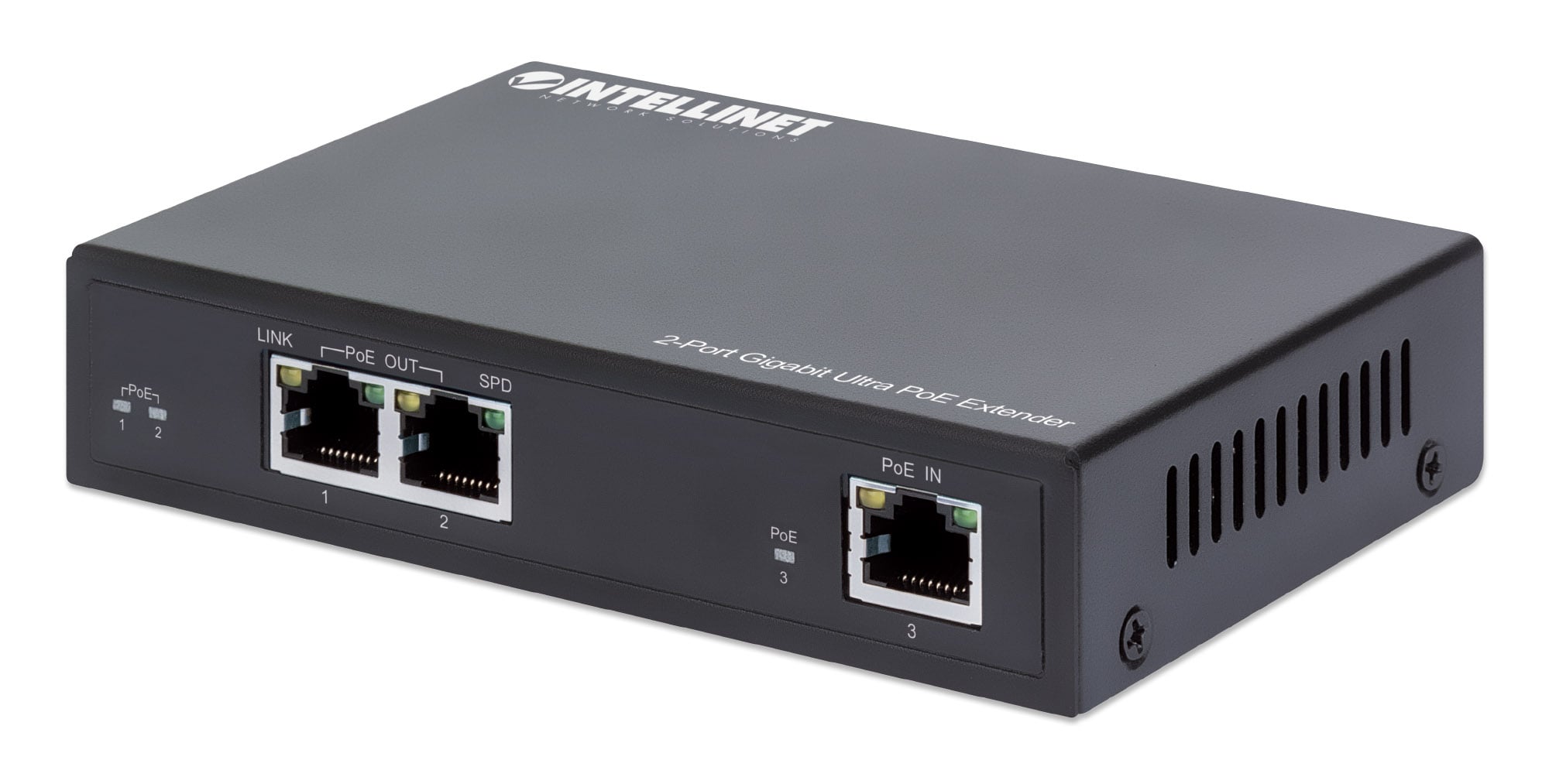 Ultra PoE Extender Gigabit 2 porte - Intellinet I-SWHUB 60W2POE