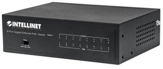 Switch Gigabit Ethernet 8 porte PoE+ - Intellinet I-SWHUB 8GP4