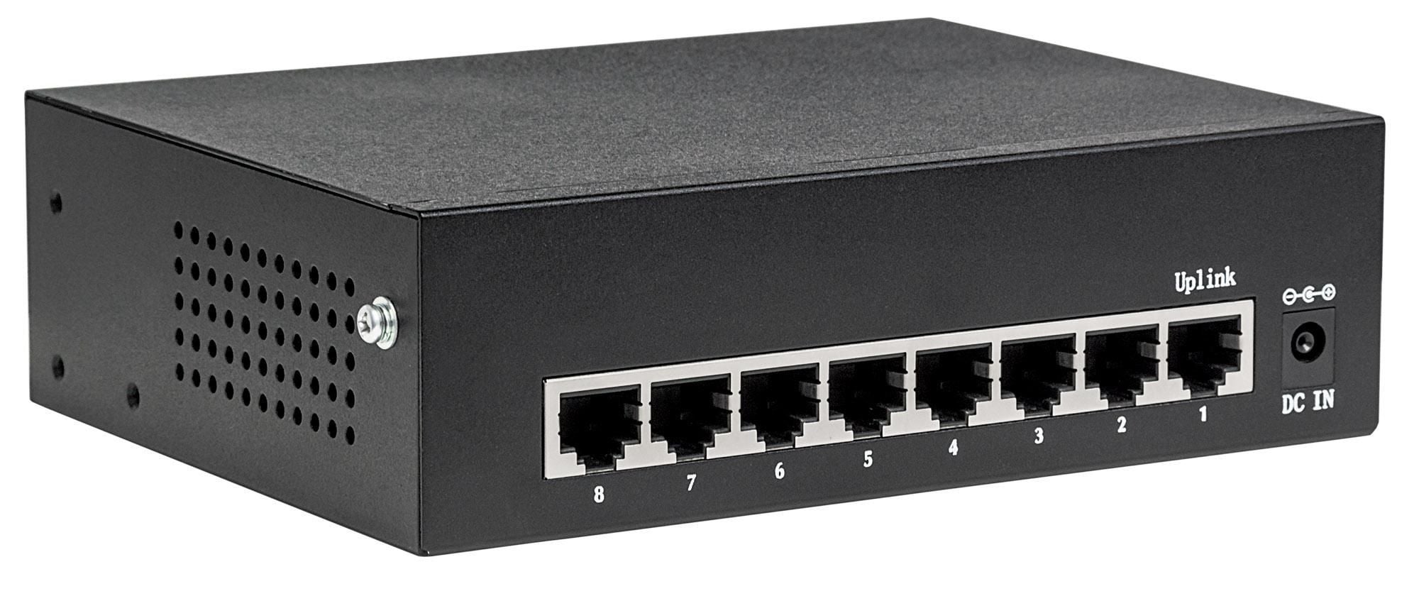 Switch Gigabit Ethernet 8 Porte PoE+ - Intellinet I-SWHUB 8GP4