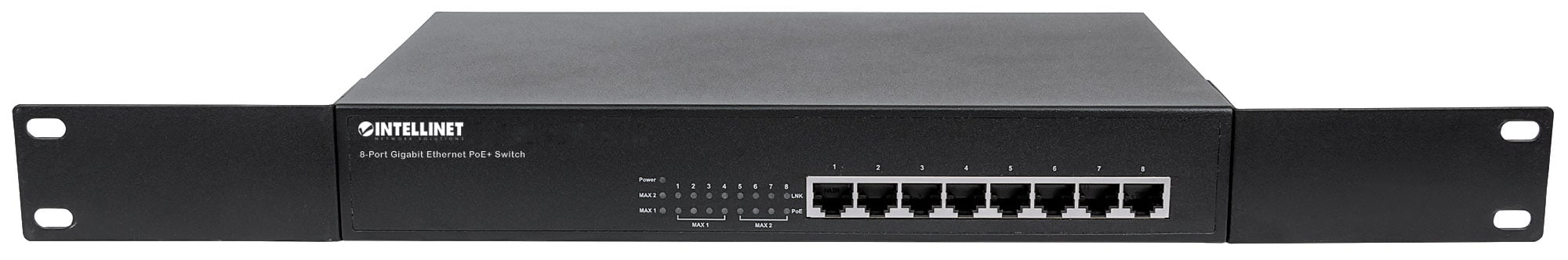 Switch 8 porte Gigabit PoE+ - Intellinet I-SWHUB 8GPE