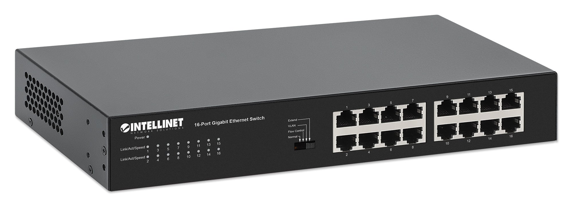 Ethernet Switch Gigabit 16 porte - Intellinet I-SWHUB GB-016A