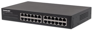 Switch Gigabit Ethernet 24 Porte 10/100/1000 Desktop/Rack - Intellinet I-SWHUB GB-024U