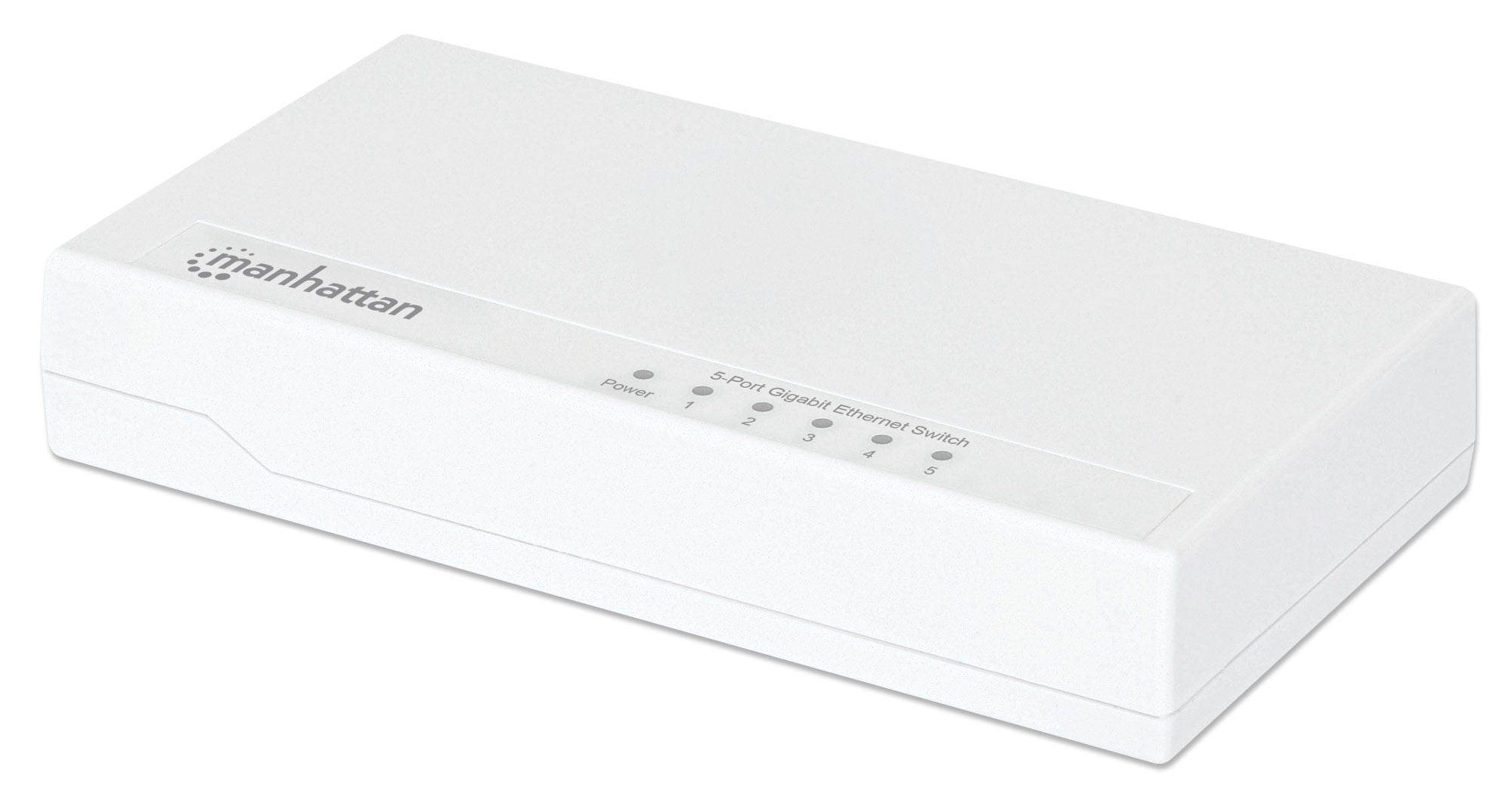 Ethernet Switch Gigabit 5 porte Desktop - Manhattan I-SWHUB GB-050P