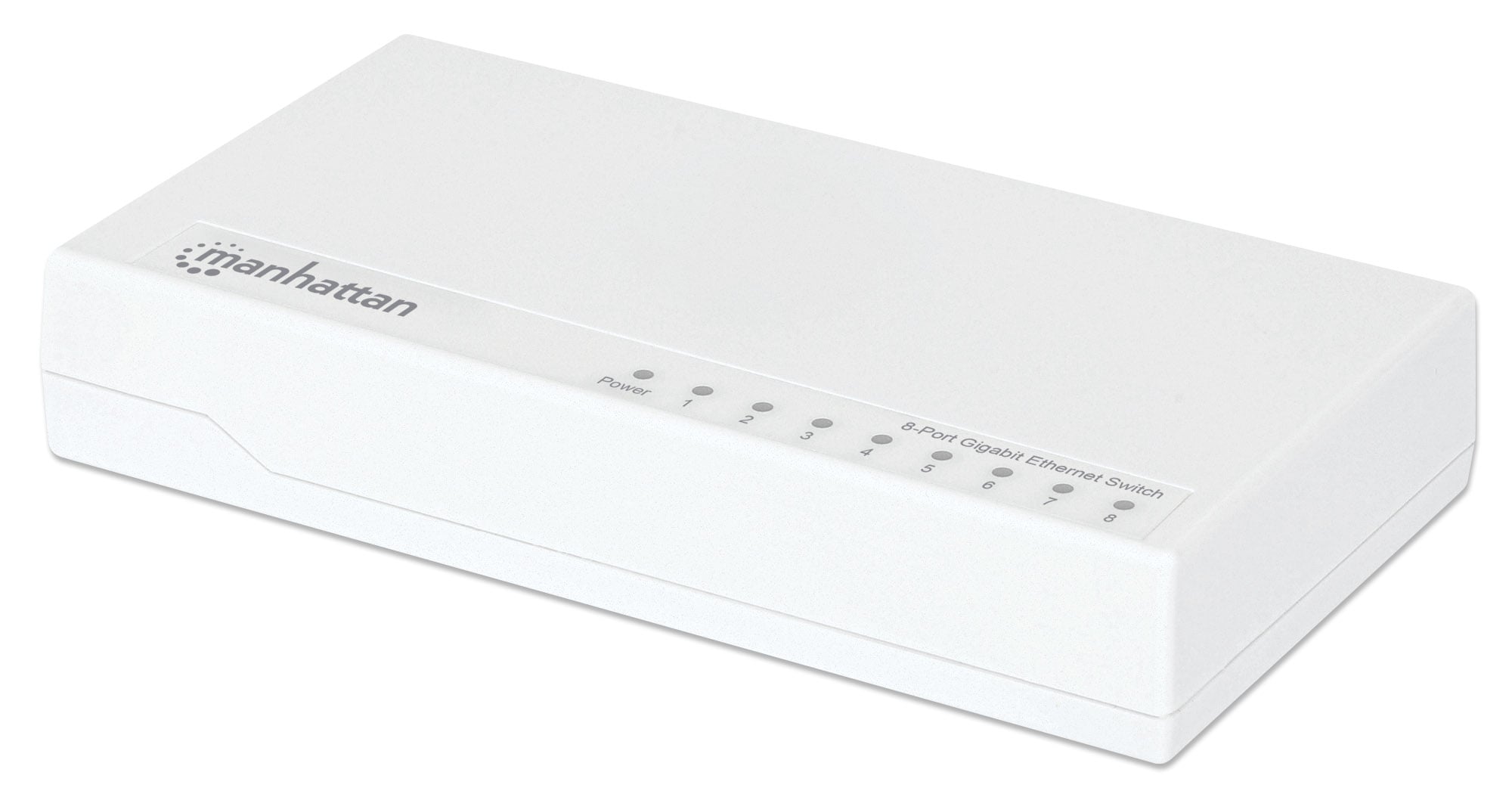 Ethernet Switch Gigabit 8 porte Desktop - Manhattan I-SWHUB GB-080P