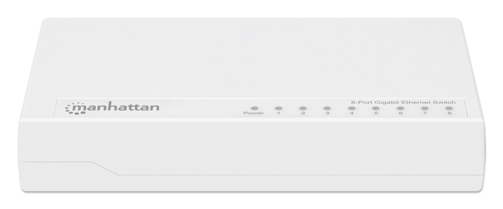 Ethernet Switch Gigabit 8 porte Desktop - Manhattan I-SWHUB GB-080P