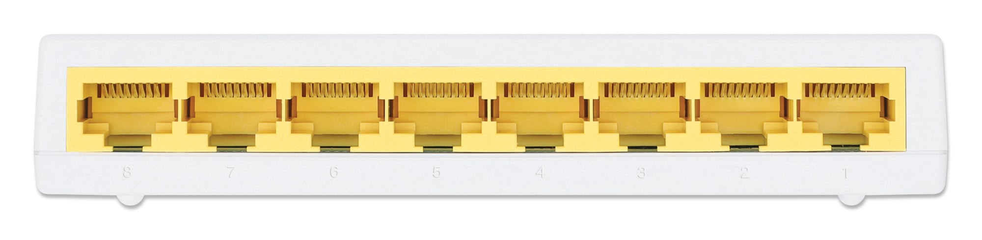 Ethernet Switch Gigabit 8 porte Desktop - Manhattan I-SWHUB GB-080P