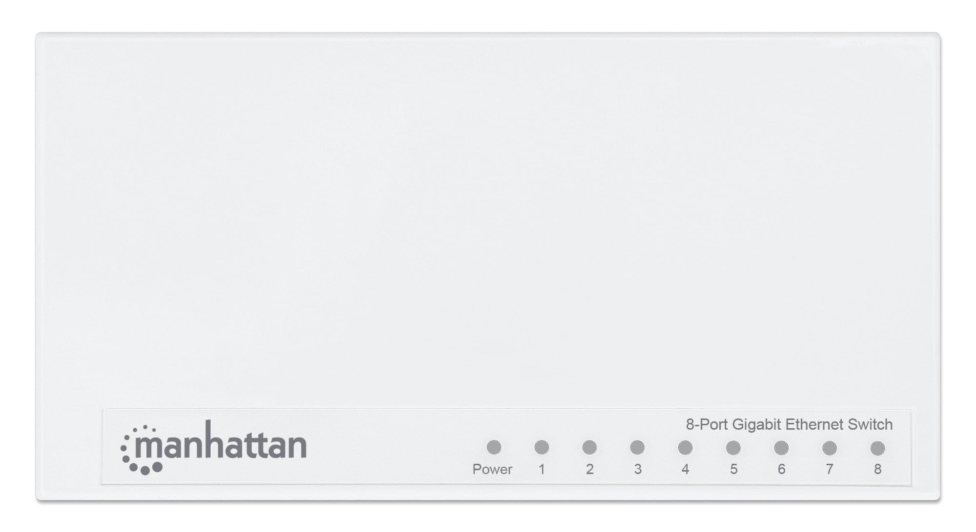 Ethernet Switch Gigabit 8 porte Desktop - Manhattan I-SWHUB GB-080P
