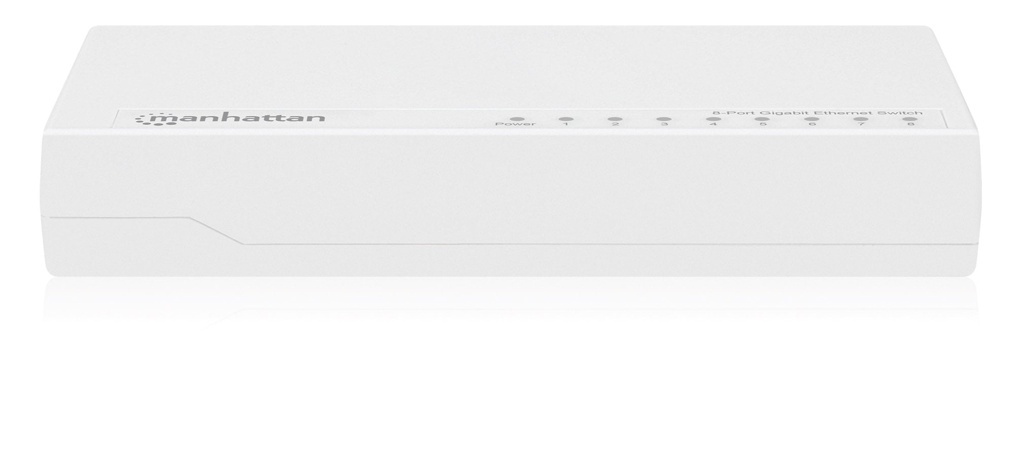 Ethernet Switch Gigabit 8 porte Desktop - Manhattan I-SWHUB GB-080P