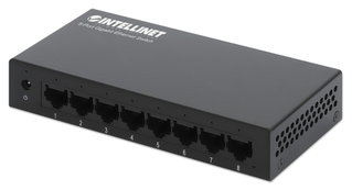 Gigabit Ethernet Switch with 8 Ports Desktop - Intellinet I-SWHUB GB-800