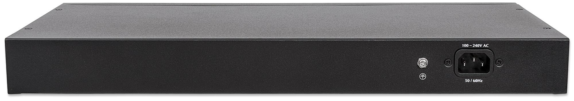 Switch 24 porte Web-Managed Gigabit Ethernet con 2 porte SFP - Intellinet I-SWHUB GBE-24D