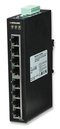 Fast Ethernet Switch Industriale 8 porte slim IES-1080A - Intellinet I-SWHUB IND-099
