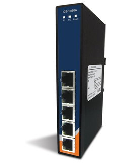 Unmanaged Gigabit Switch 5 Ports 10/100/1000Base-T(X) Slim - Intellinet I-SWHUB IND-719