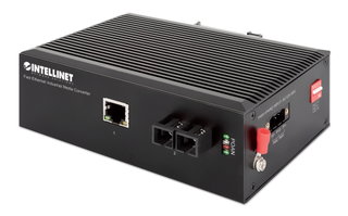 Media converter industriale Fast Ethernet 100Base-FX SC - Intellinet I-SWHUB IND-SC100