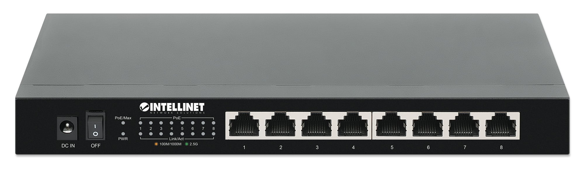 Ethernet Switch POE+ 8 Porte 2.5G - Intellinet I-SWHUB POE-938