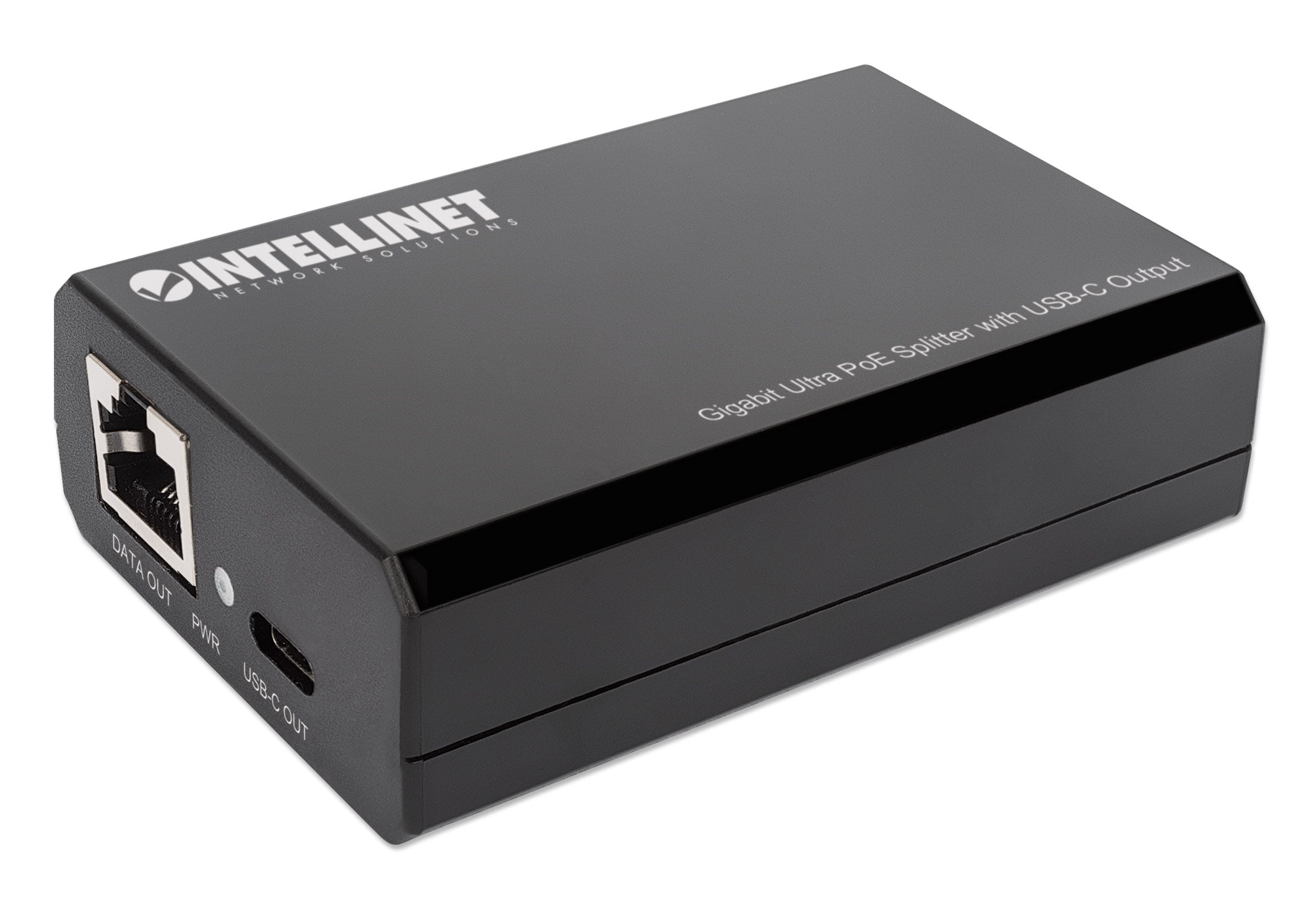 Splitter Gigabit Ultra PoE con uscita USB-C™ - Intellinet I-SWHUB POE-USBC