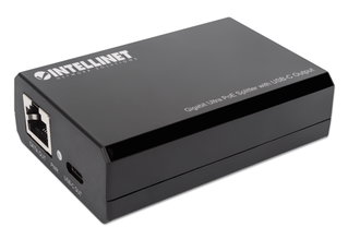 Splitter Gigabit Ultra PoE con uscita USB-C - Intellinet I-SWHUB POE-USBC