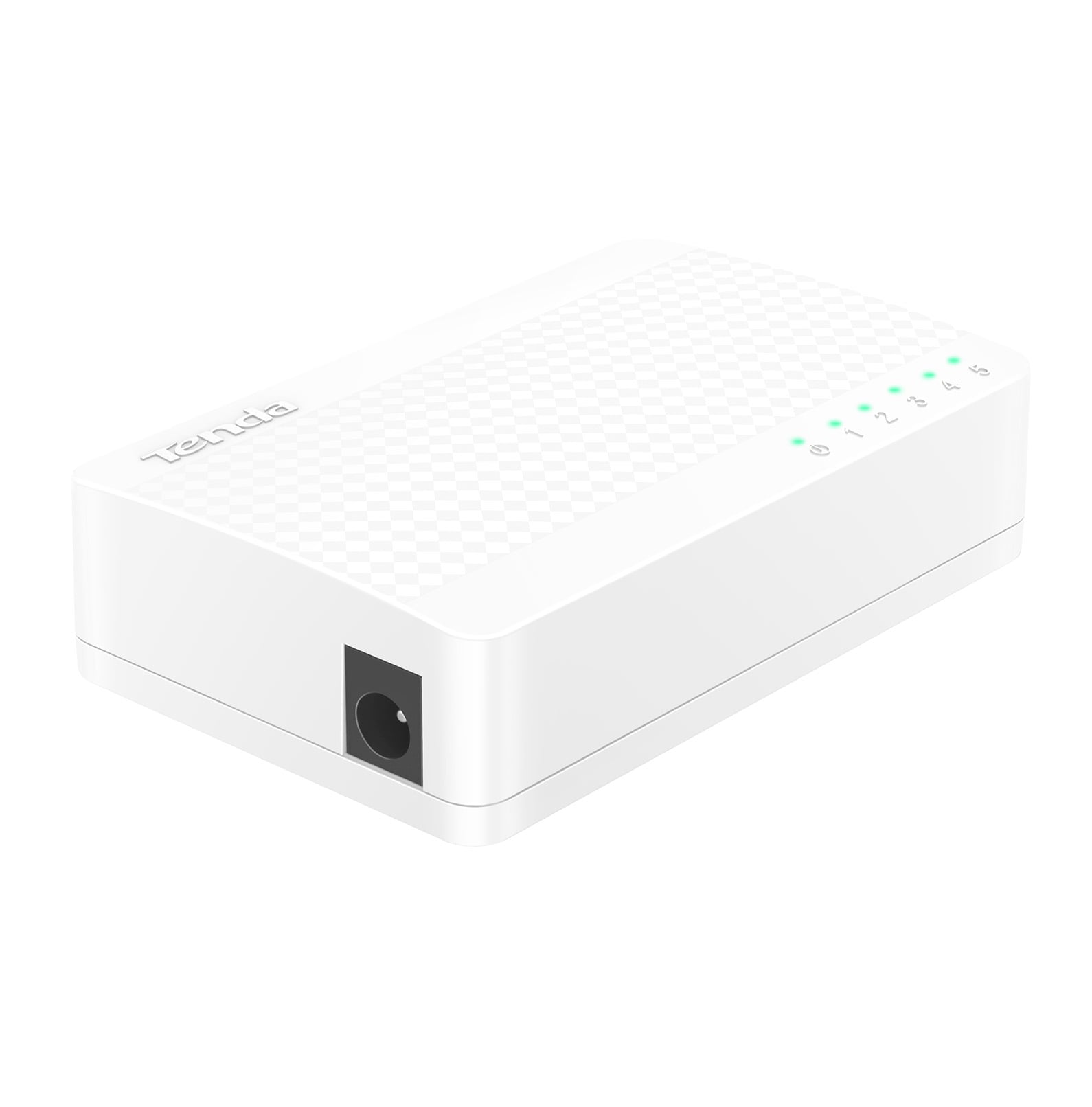 Switch Ethernet Desktop Compatto 5 Porte 10/100 Mbps Bianco, S105 - Tenda I-SWHUB S105