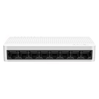 Switch Ethernet Desktop Compatto 8 Porte 10/100 Mbps Bianco, S108 - Tenda I-SWHUB S108