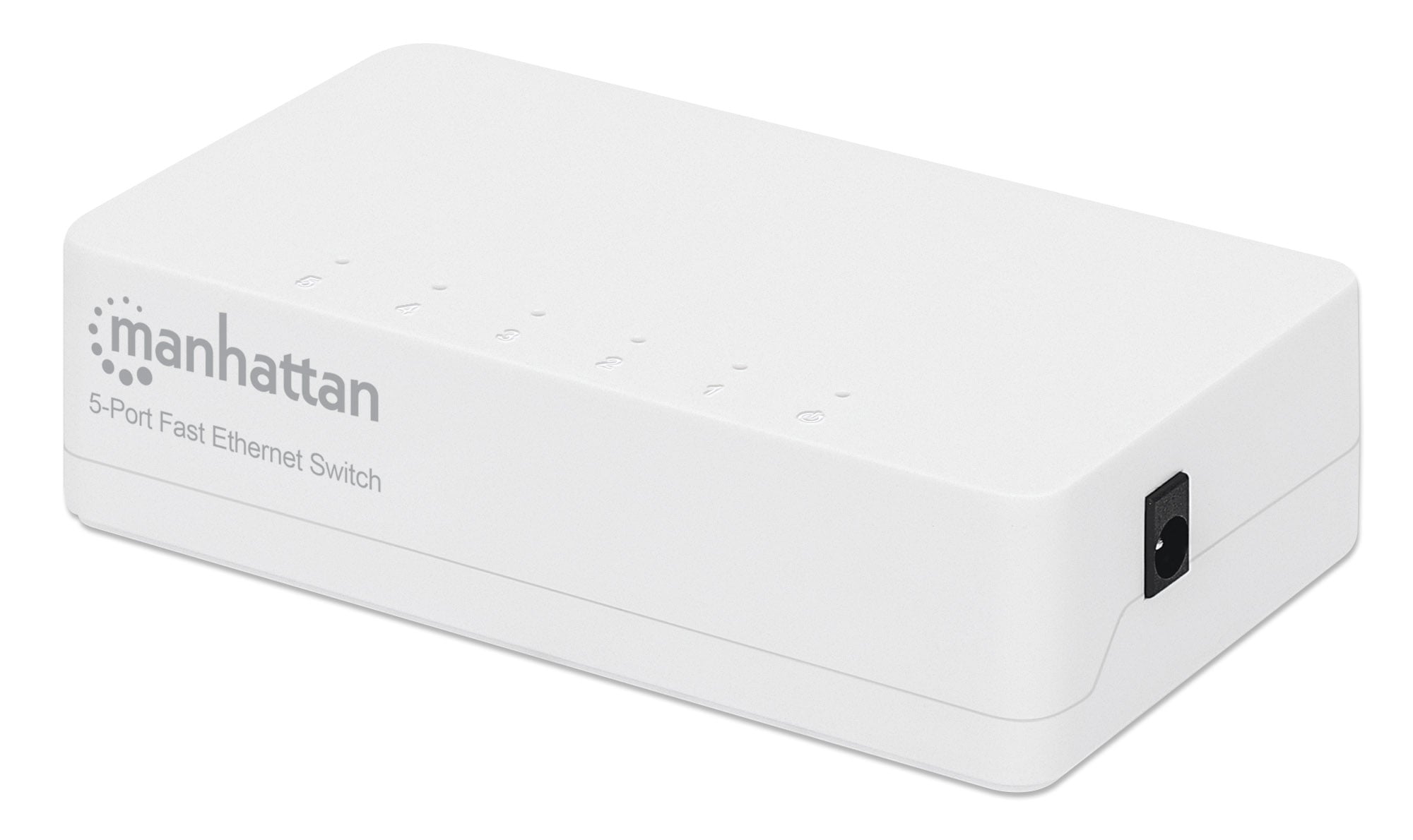 Switch Hub Office 10/100 Mbps Fast Ethernet 5 Porte - Manhattan I-SWHUB-050S