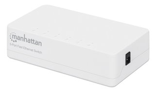 Office Switch Hub 10/100 Mbps Fast Ethernet 5 Ports - Manhattan I-SWHUB-050S