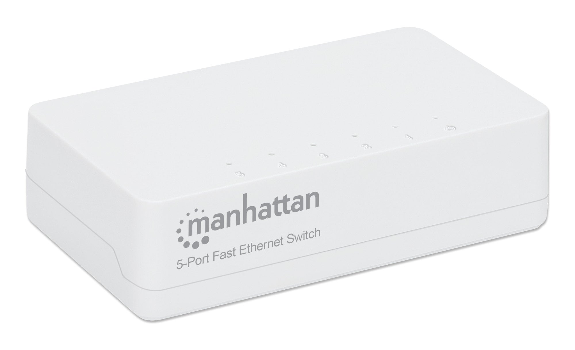 Switch Hub Office 10/100 Mbps Fast Ethernet 5 Porte - Manhattan I-SWHUB-050S