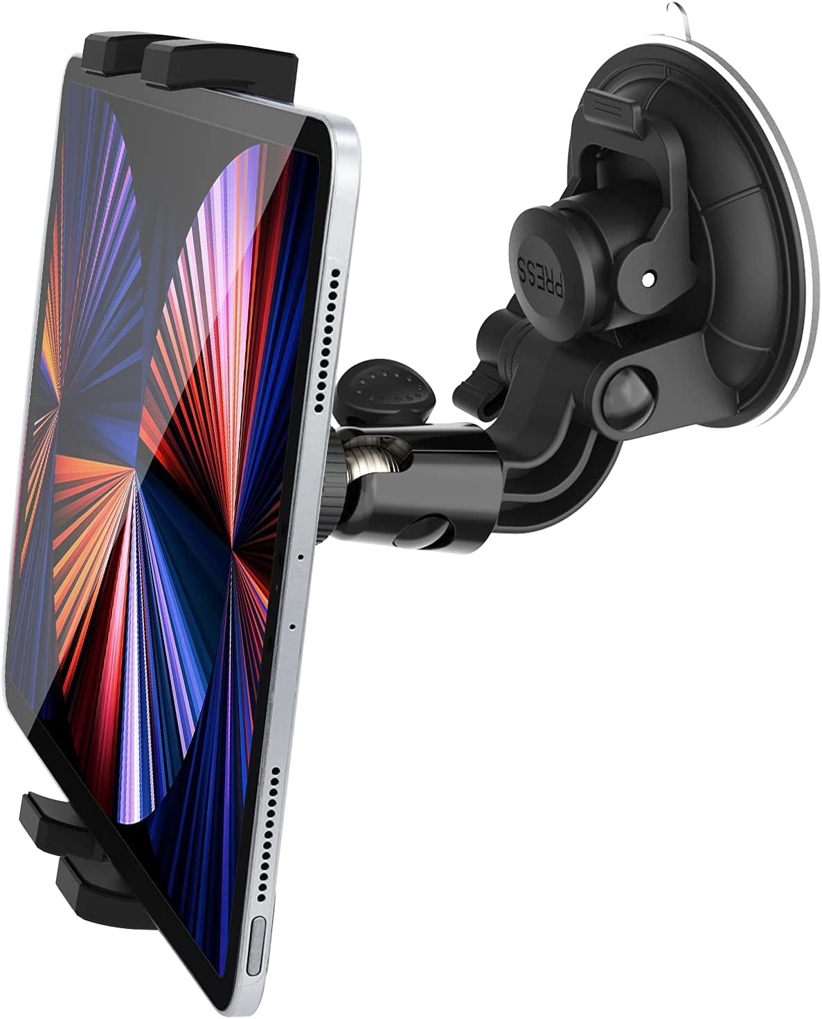 Supporto Universale da Auto con Ventosa per Tablet 7-10.1'' - Techly I-TABLET-VENT