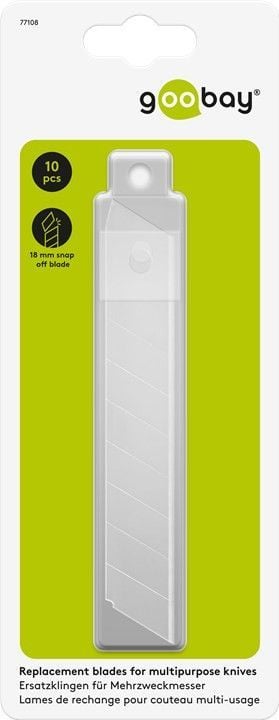 Cutter ricambi - Kit 10 lame - Goobay I-TG 106-RC
