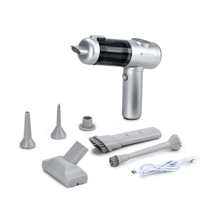 Aspirapolvere Soffiatore per PC/Tastiere 2 in 1 Senza Fili - Techly I-TOOL-015