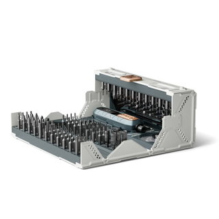 Set attrezzi 180 pezzi in 1 Cacciavite, Bussole e Punte - Techly NP I-TOOL-180