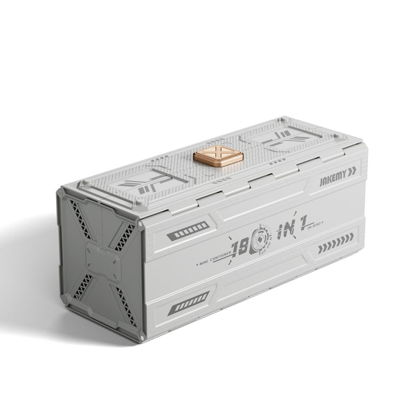Set attrezzi 180 pezzi in 1 Cacciavite, Bussole e Punte - Techly NP I-TOOL-180
