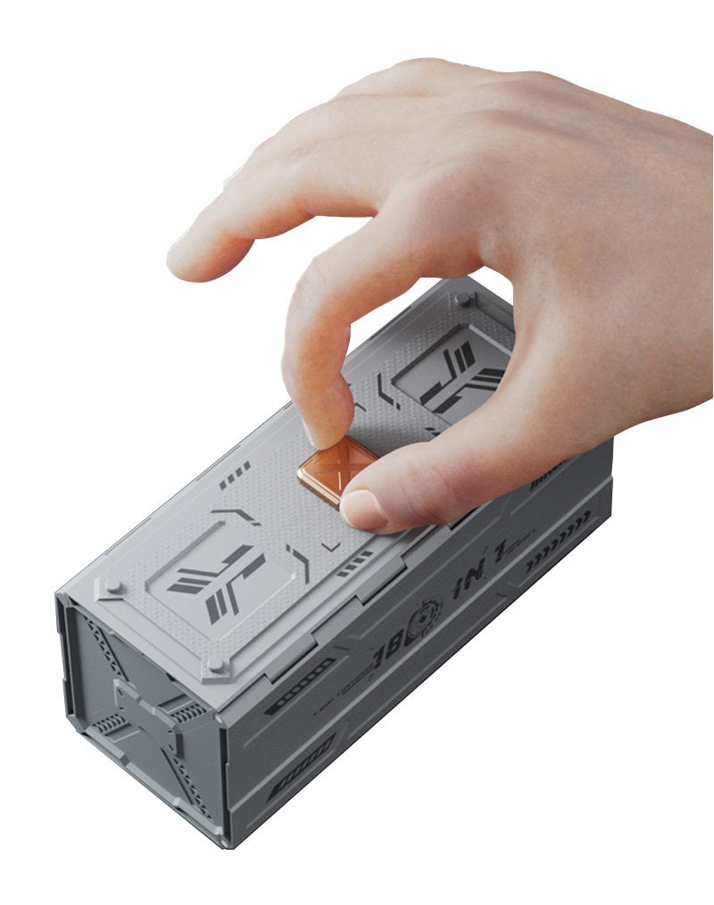 Set attrezzi 180 pezzi in 1 Cacciavite, Bussole e Punte - Techly NP I-TOOL-180