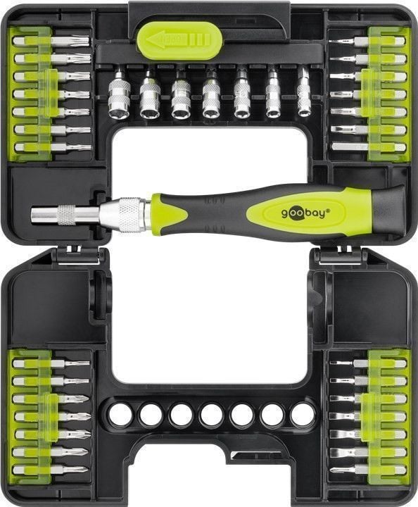 Kit Mini Valigetta 37 Cacciaviti di Precisione - Goobay I-TOOL-37
