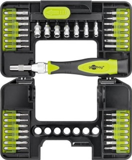 Kit Mini Valigetta 37 Cacciaviti di Precisione - Goobay I-TOOL-37
