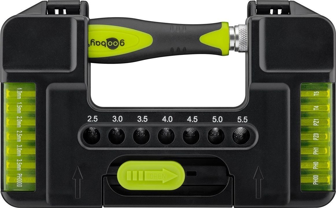Kit Mini Valigetta 37 Cacciaviti di Precisione - Goobay I-TOOL-37
