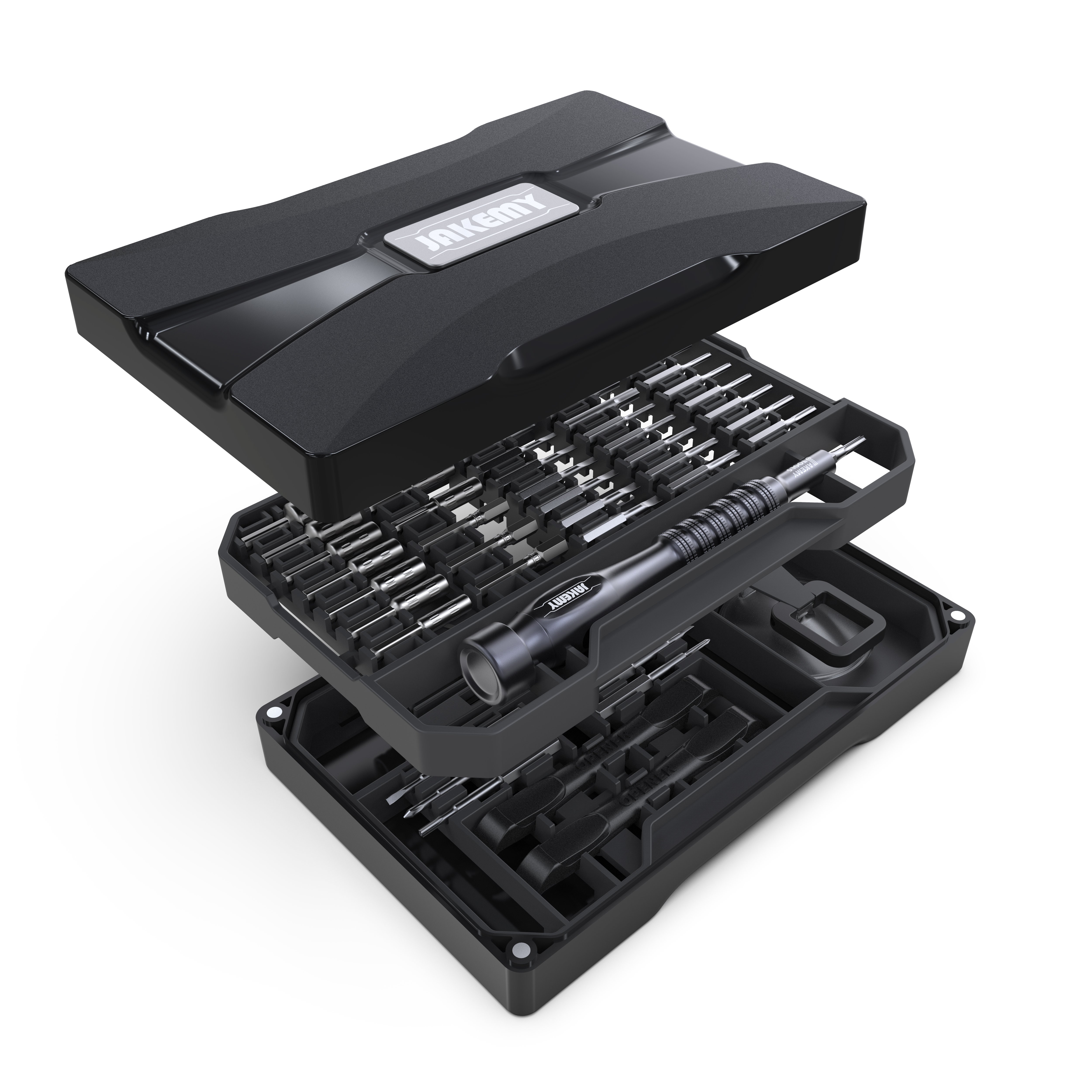 Set 73 Pezzi Cacciavite Bussole e Punte di Precisione - Techly NP I-TOOL-73