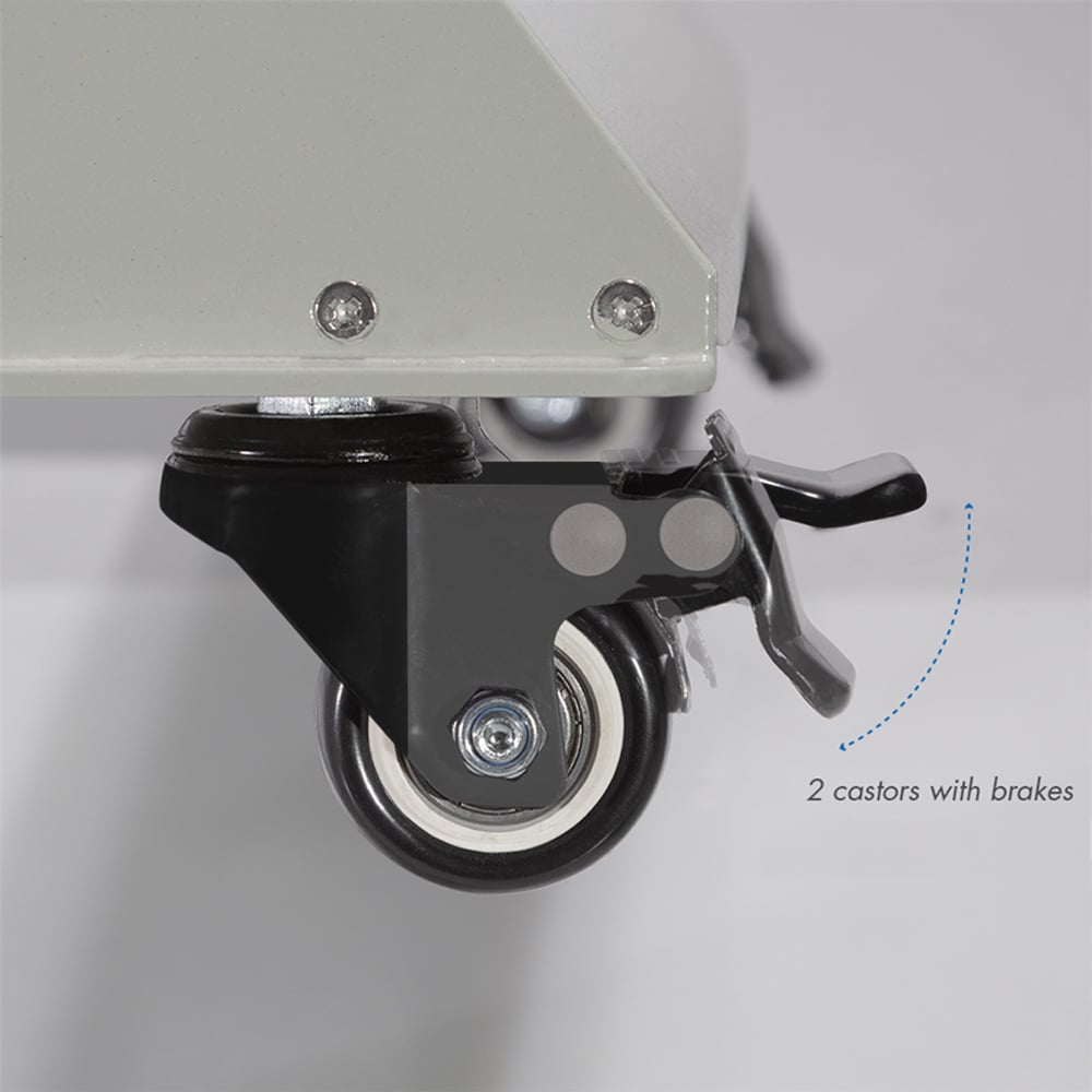 Professional Roller Roller with Wheel and Brake - Logilink I-TOOL-CABDRUM-PRO