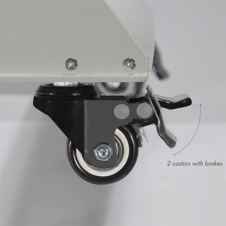 Rullo Avvolgicavo Professionale con Ruote e Freno - Logilink I-TOOL-CABDRUM-PRO