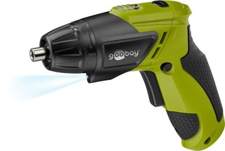 Trapano Avvitatore a Batteria 3,6V con LED - Goobay I-TOOL-DRILL36