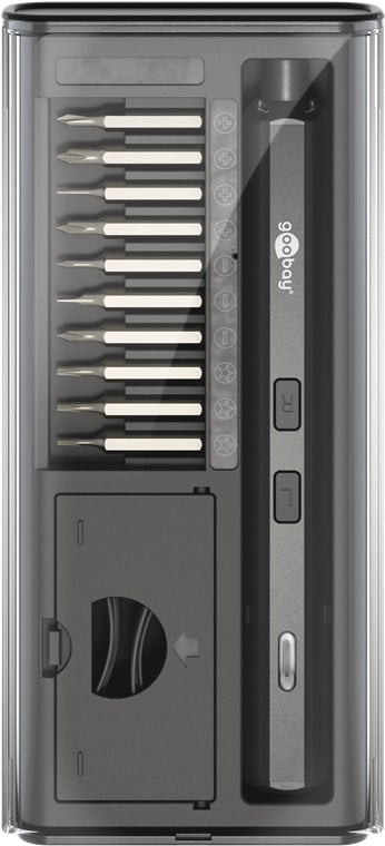 Set Cacciavite Elettrico con 20 Punte di Precisione - Goobay I-TOOL-ES20