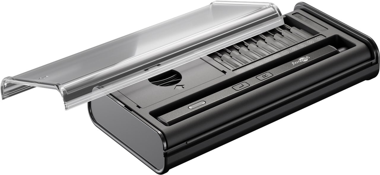 Set Cacciavite Elettrico con 20 Punte di Precisione - Goobay I-TOOL-ES20