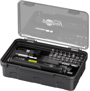 Set Mini Avvitatore a Batteria 28pz con Punte di Precisione - Goobay I-TOOL-ES28