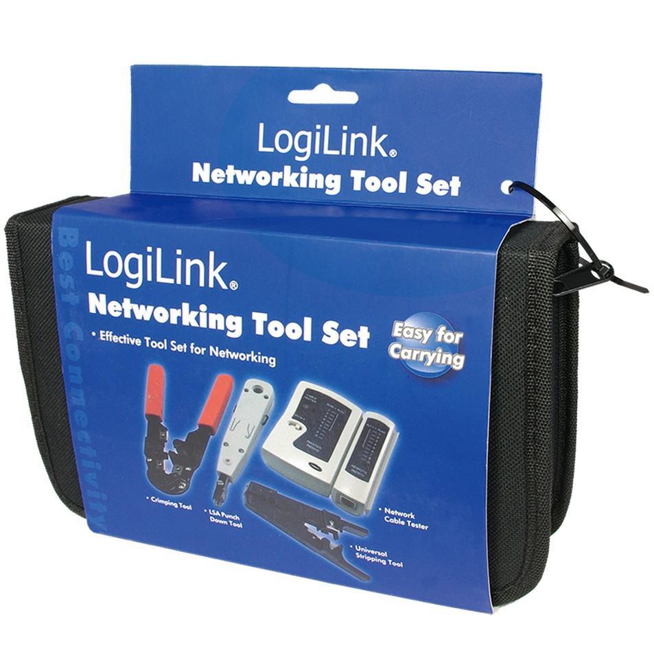 Kit Valigetta Attrezzi per Reti - Logilink I-TOOL-KIT2