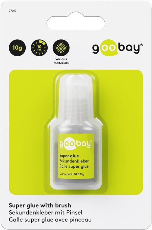 Boccetta Super colla universale Rapida 10 g - Goobay I-TOOL-S10